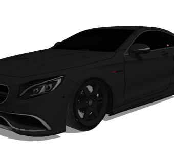 超精细汽车模型 奔驰 MERCEDES S63